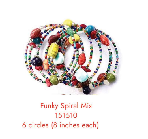 Bracelet (Multi-color) - 6 circles (8 inches each)