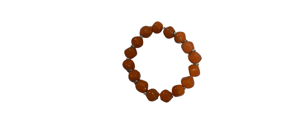 Bracelet (Orange) – 8 Inches