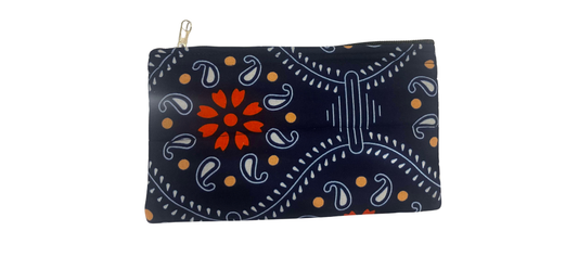 Zip-Up Bag (Paisley Print/Multi-Color)